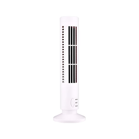 HIBIBUD Tower Fan for Bedroom,Oscillating Quiet Tower Fan Build in Water Tank,Standing Bladeless Fan with 2 Wind Speeds,Portable USB Tower Fan for Home Offices Bedrooms