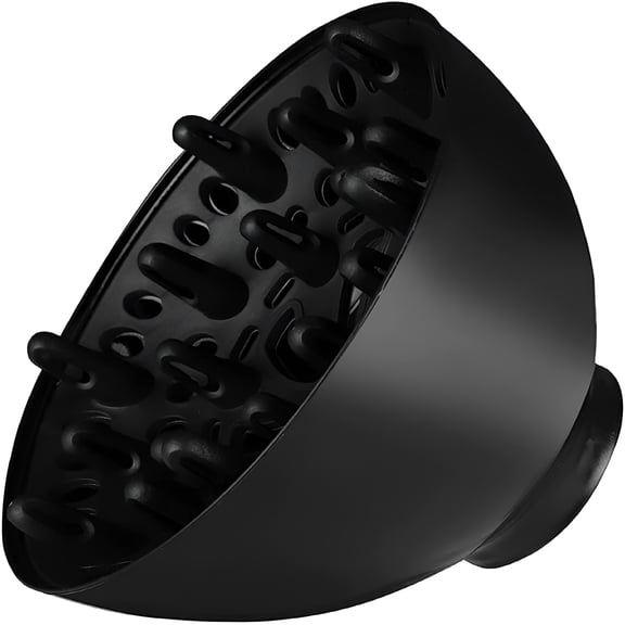HIBIBUD Universal Hair Dryer Diffuser Attachment for Curly Hair,Black Adaptable for Blow Dryers Diffuser Hair Universal for Curly Hair Care Dryer Diffusers Dryers and Styling Tools