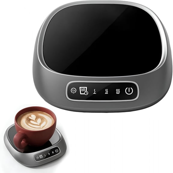 HIBIBUD Usb Powered Coffee Cup Warmer,With Three Adjustable Temperature Settings and An Automatic Power-Off Function,It Is Suitable for Various Scenarios Such As Desktops,Kitchens,And Travel