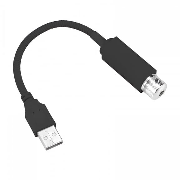 HIBIBUD Usb Star Night Light,Red Color,Car Roof Star Lights,Portable Adjustable Romantic Star Light Decor for Bedroom Party Car Interior Ceiling,Plug and Play,Red Light Night Light