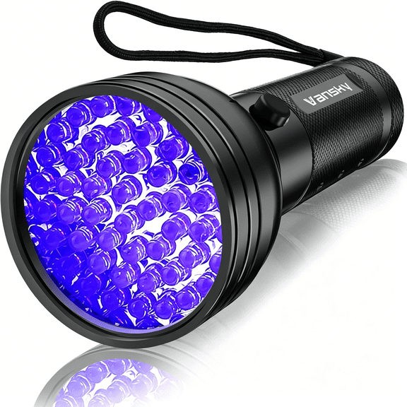 HIBIBUD Uv Flashlight Black Light,51 Led Blacklight Pet Urine Detector for Dog/Cat Urine,Dry Stains,Bed Bug,Resin Curing,Scorpions Finder