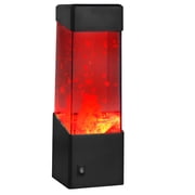 HIBIBUD Volcano Lava Lamp,Volcanic Eruption Red LED Sensory Night Light,9 floor lava lamp