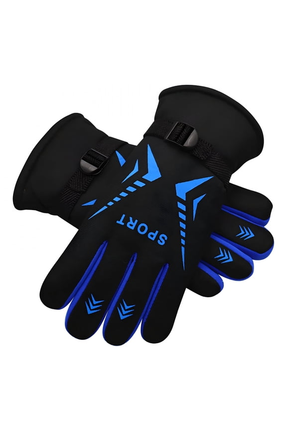Waterproof and Windproof Thermal Gloves,Winter Gloves Manipulatescreen Gloves for Cycling,Riding,Running,Outdoor Sports,Thinsulate Snow Gloves for Cold Weather