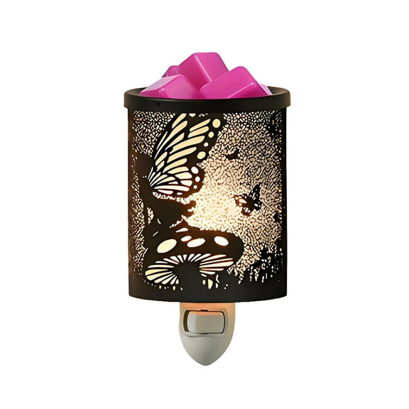 HIBIBUD Wax Melt Warmer,Fragrancetherapy Night Light Candle Wax Warmer,Wall Plug Design Candle Lamp,style2