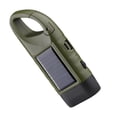 thumbnail image 1 of HIBIBUD Windfire Flashlight,Buckle Design Flashlight Rechargeable,Built-In Output Function Tactical Flashlight,Green2, 1 of 7