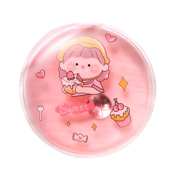 HIBIBUD Winter Self-Heating Hand Warmer Reusable Cartoon Gel Liquid Heat Pack Pocket Portable Mini Hand Warmer for Cold Days Warm Hands Heat Pack(Random Color)