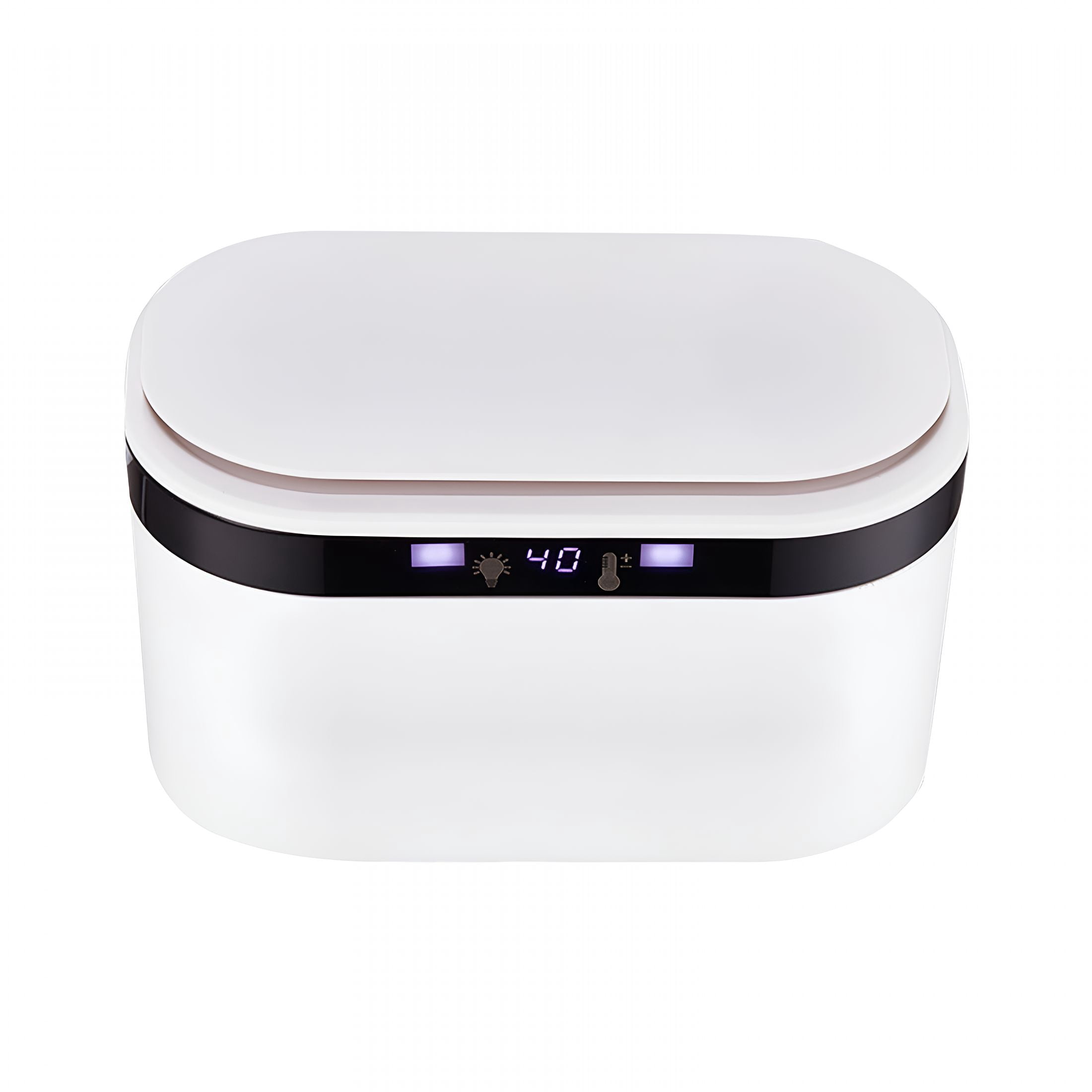 HIBIBUD Wipes Warmer Usb Powered Constant Temperature Heated Dispenser with Soft Night Light for Nursery Baby Wipes Warmer White