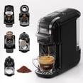 thumbnail image 1 of HIBREW 5-in-1 Pod Coffee Maker, Espresso Machine Compatible With 4 Coffee Capsule, 600ml, 19Bar High Extraction, Espresso Powder, Makes Iced Coffee, Espresso, Cappuccino, Hotel Kitchen Coffee Machine, 1 of 7