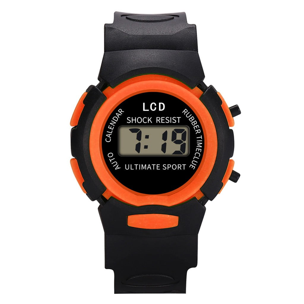 HIBRO 10 Smart Watch Digital Watch for Boys 10-12 Watch Waterproof Digital  Children Analog Electronic Sport Wrist LED Girls Kid's Watch 
