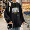 thumbnail image 1 of HIBRO Mens Autumn And Winter Loose Youth Fashion Casual Sports Printed Sweater Top Bottoming Shirt, 1 of 5