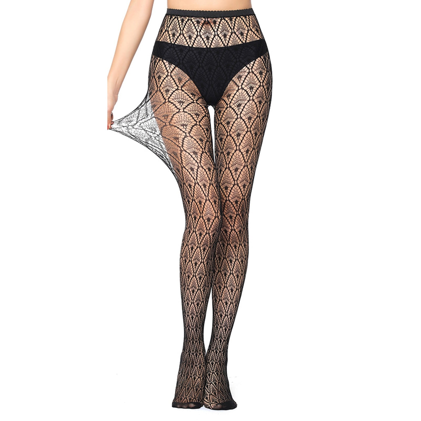 Plus size top silk stockings