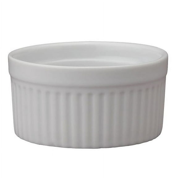 HIC 236764 Kitchen Souffle Ramekins 6 (3.75 x 2) pack