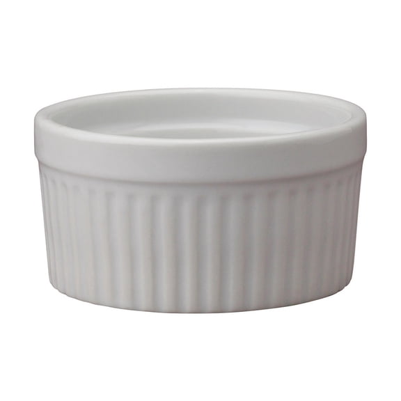Harold Import 4 in. W X 4 in. L Souffle White