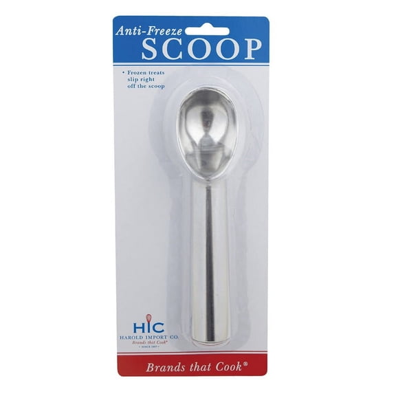 HIC AFS Steel Ice Cream Scoop, Silver