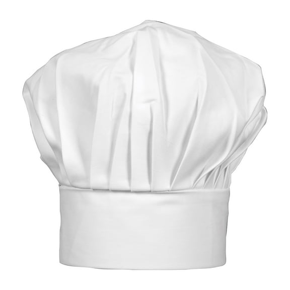 HIC Adult Chefs Hat, Heavyweight Cotton Twill