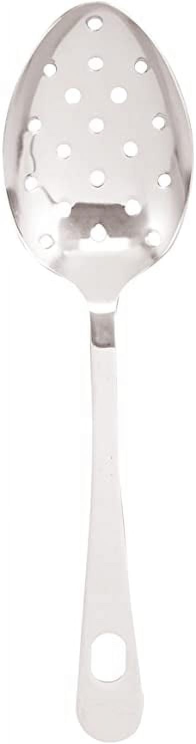 Stainless Steel 9-Inch Pierced Serving Spoon
