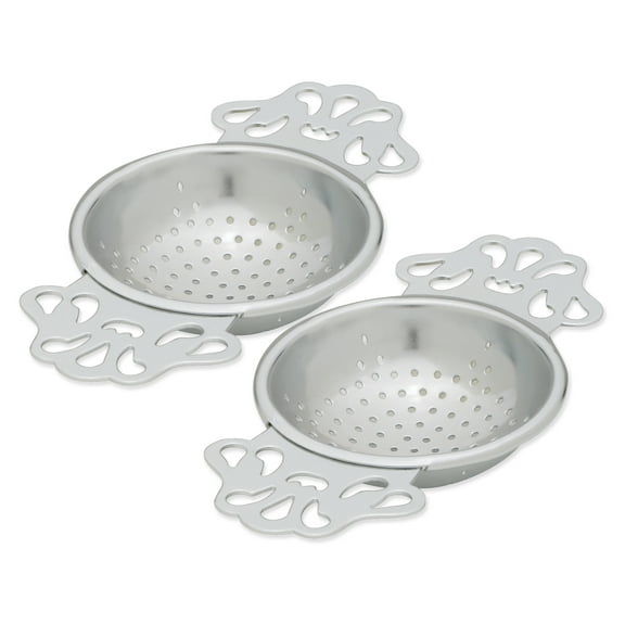 HIC English Tea Strainer, Japanese Stainless Steel, Set of 2