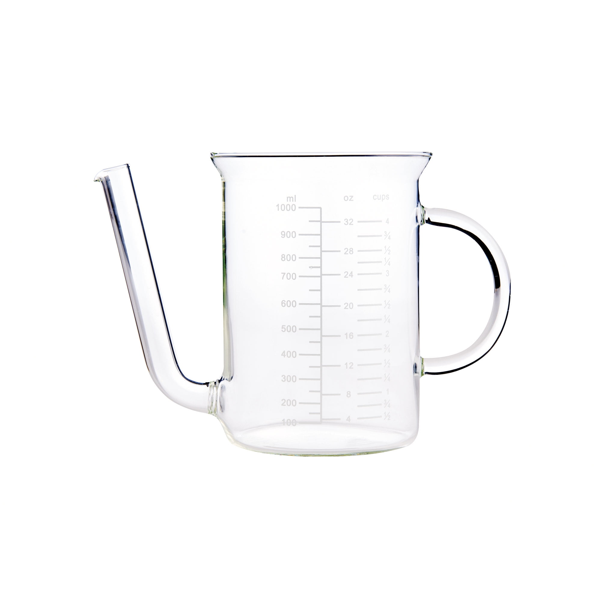 Simax Glassware Glass Fat Separator | 4 Cup Capacity Borosilicate Glass Is Safe for Hot Liquids for Gravies, Stocks, and Broth Dishwasher Safe Made in