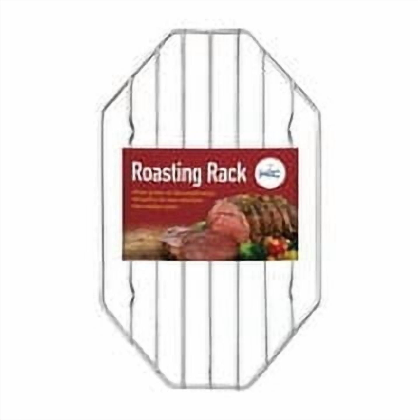 HIC Heavyweight Steel Wire Roasting Baking Rack, 10x6-Inch, Chrome ...