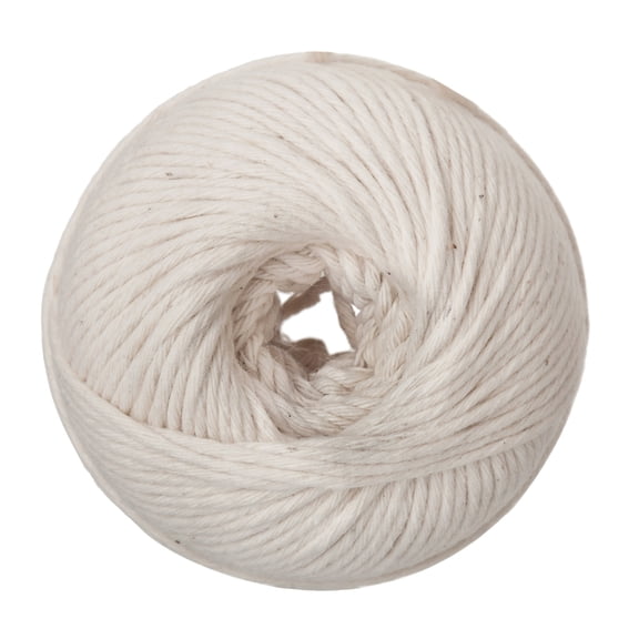 HIC Kitchen Chef-Grade Cooking Twine, 16-Ply Natural Cotton, Approx. 200-Feet, Set of 2