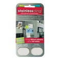 thumbnail image 1 of HIC Kitchen Harold Import Co. -Stainless Cling Fridge Adhesives for Reminder Schedule- White 10-pack, 1 of 5