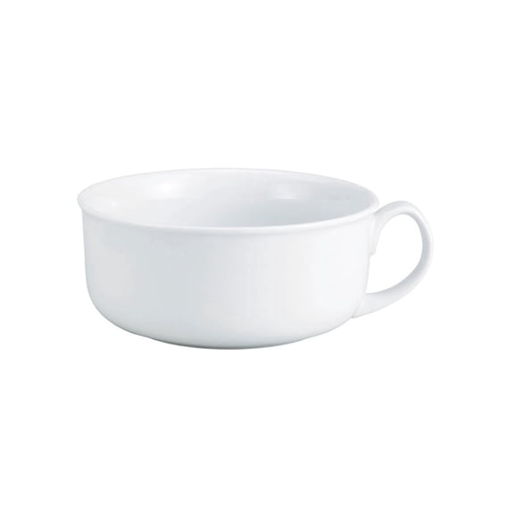 HIC Kitchen Oversized Hotel Breakfast Bowl, 28-Ounce, Fine Porcelain