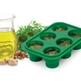 thumbnail image 1 of HIC Kitchen Prep-N-Freeze Mini Portion Tray with Lid, Collapsible LFGB Silicone, 2-Ounce Sections, 1 of 4