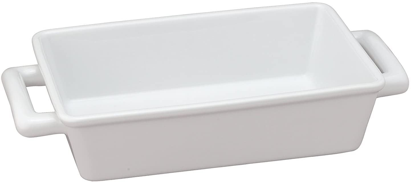 HIC Kitchen Rectangular Individual Lasagna Pan with Handles