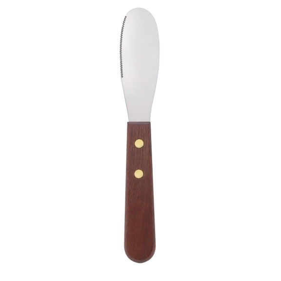 HIC Kitchen Spreader, Stainless Steel Blade with Beechwood Handle