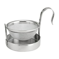 Extra Fine Tea Infuser - 304 Stainless Steel Strainer With Silicone Lid For Loose Leaf Tea