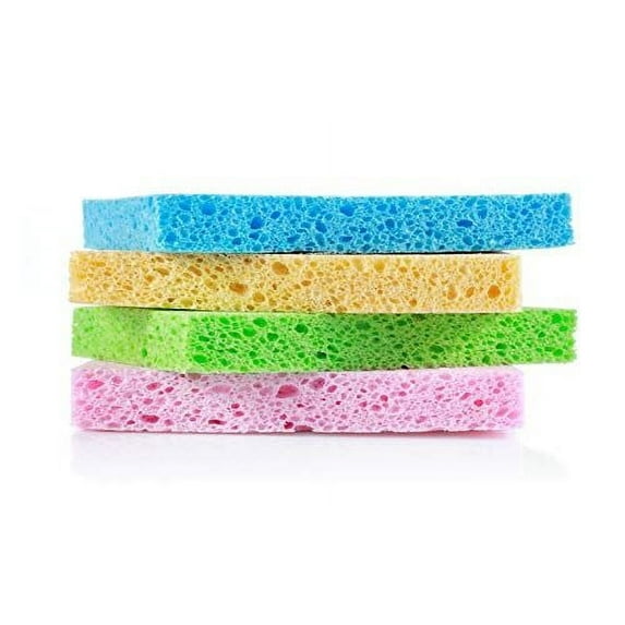 HIC Pop-Up Sponges, Rectangular, Set of 4