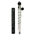 thumbnail image 1 of HIC Roasting Deep Fry Candy Jelly Thermometer, Easy-Read Glass Tube with Protective Sheath and Temperature Guide, 1 of 4