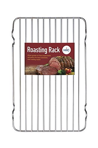 2-Pack Cooling Rack, 9.84*7.48 inch Large Baking Rack Fits Half Sheet Pans,  Oven Safe Stainless Steel Wire Rack for Cooking, Roasting & Drying  Casewin(Rectangle) 