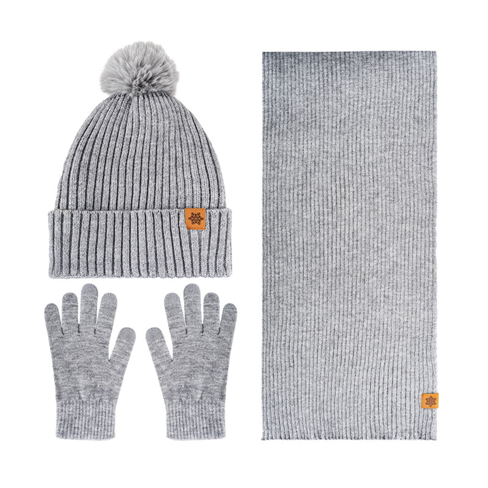 HICBEKETEA Winter Beanie Hat Scarf Gloves Set Include Winter Hats for