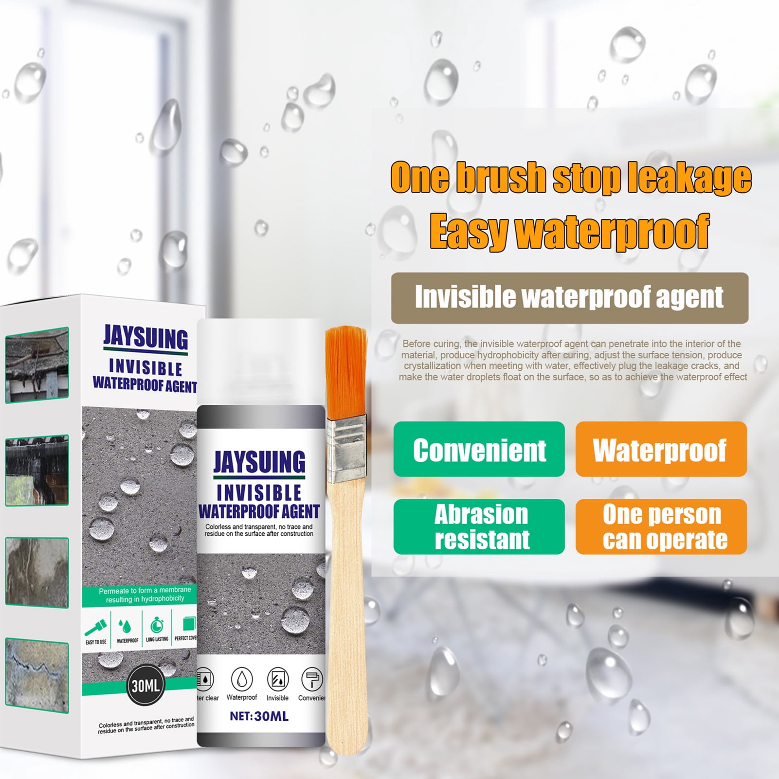 HICESS 30ml Bonding Spray Anti-Leaking Temperature Resistance Quick ...
