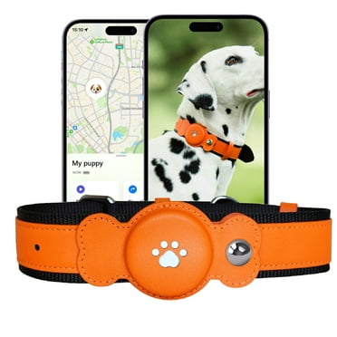 HICESS Waterproof Dog GPS Tracker Collar for IOS Lightweight Long Battery Life Real-Time Anti-lost Pet Locator Fits Small Medium Large Dogs