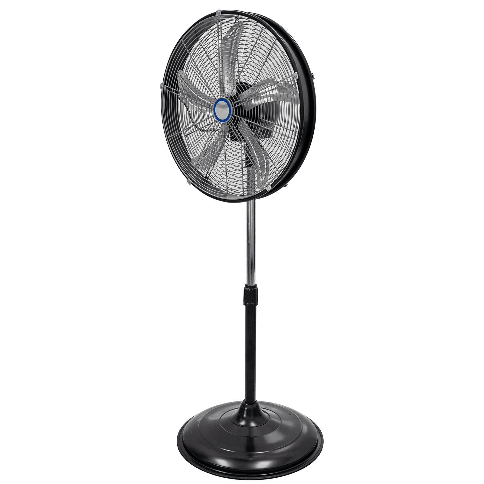 HICFM 5000 CFM 20 inch High Velocity Pedestal Oscillating Fan with Drum