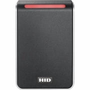 HID 40TKS-01 Signo 40 Wall Mount Contactless Smartcard Reader, Seos Profile, OSDP/Wiegand, Terminal, Mobile Ready, Black with Silver Trim Replaces R40, RP40