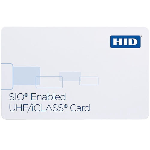 HID 6013HGGAAN SIO Enabled UHF/ iCLASS 32K (16K/2 16K1) Smart Card ...