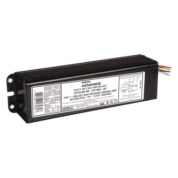 HID BAL Dual Volt F Can, HP Sodium, 70W
