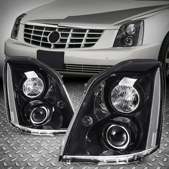 [HID] For 06-11 Cadillac DTS OE Style Projector Headlight Head Lamps Pair L+R