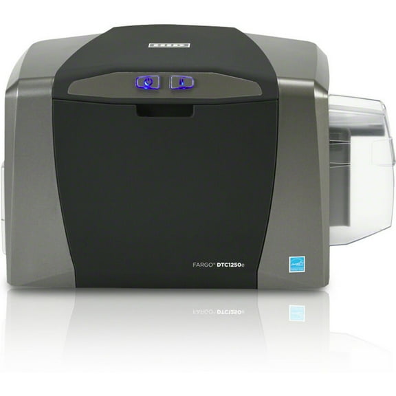 Fargo DTC1250e Desktop Dye Sublimation/Thermal Transfer Printer, Color, Card Print, USB