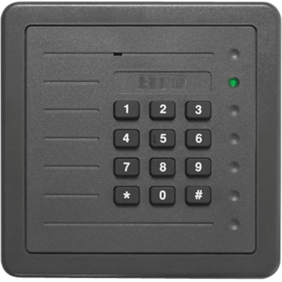 HID 5355AGK00 ProxPro 125 kHz Wall Switch Keypad Proximity Reader