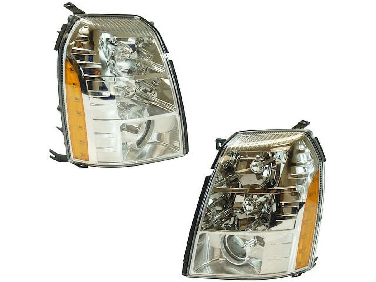 HID Headlight Assembly Set 2 Piece with Bulbs and Ballasts