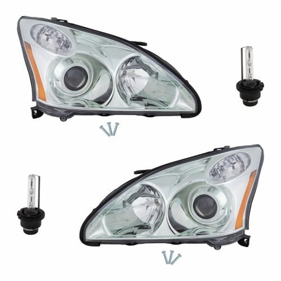 HID Headlight Kit Left Right For 2004-06 Lexus RX330 w/ Bulb Japan Built Vehicle