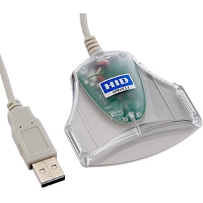 HID R30210315-1 Omnikey Desktop Reader USB, Gray
