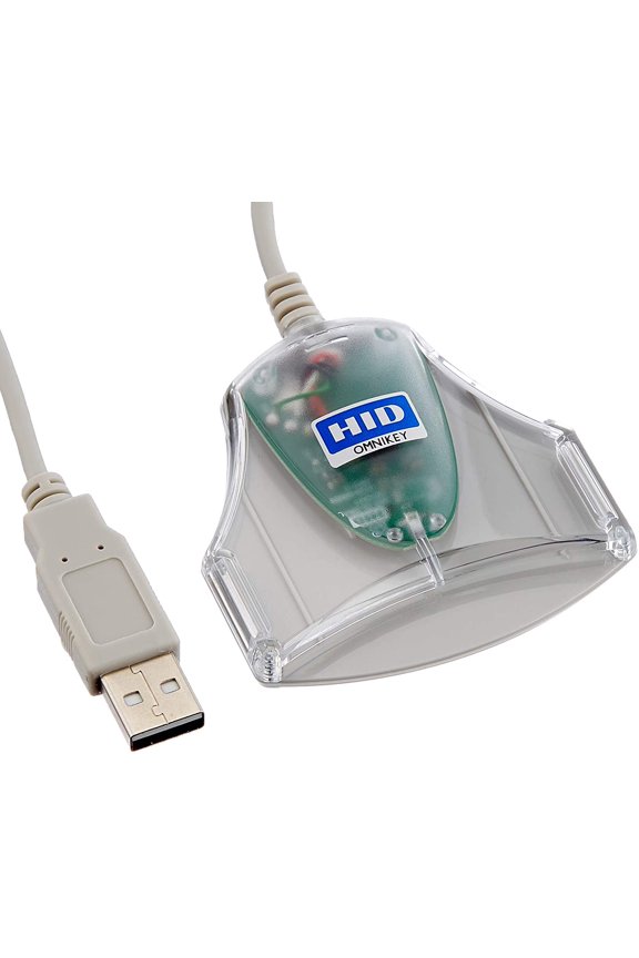 HID R30210315-1 Omnikey Desktop Reader USB, Gray