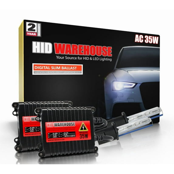 HID-Warehouse AC 35W HID Kit Xenon Light Headlight H1 3000K - Golden Yellow