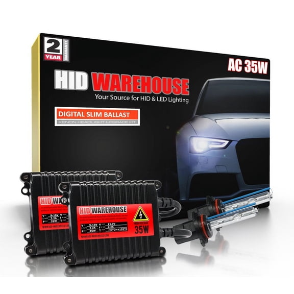HID-Warehouse AC 35W HID Kit Xenon Light Headlight  H10 4300K - Bright Daylight