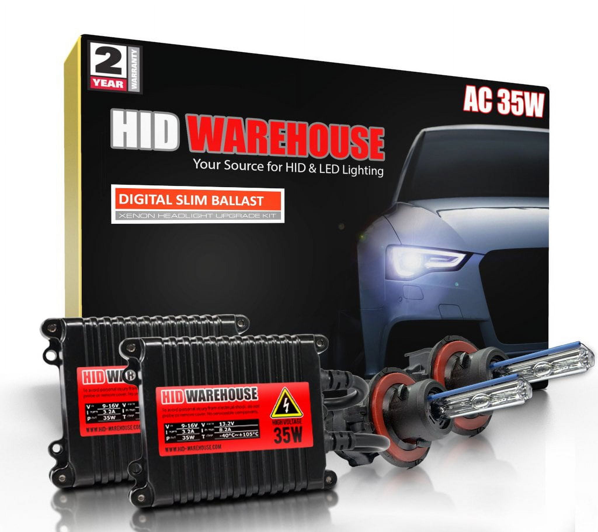 HID-Warehouse AC 35W HID Kit Xenon Light Headlight 9004 30000K